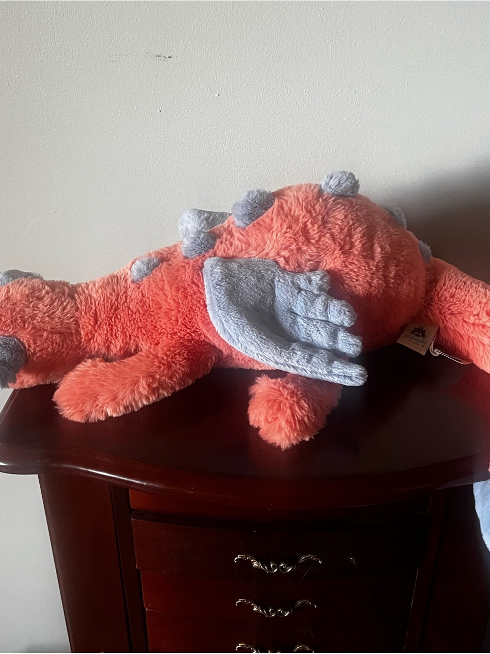 Jellycat large Persimmon dragon